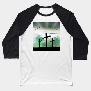 Jesus Saves Baseball T-Shirt